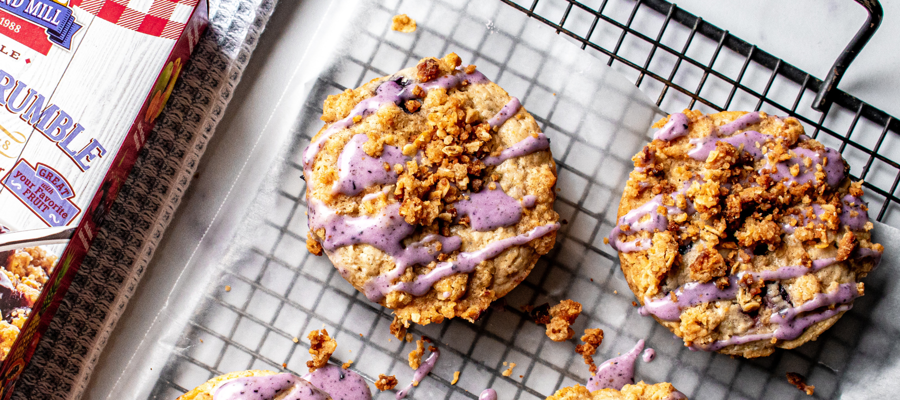 Calhoun Bend Mill Blueberry Crumble Donuts – The Local Palate Marketplace℠
