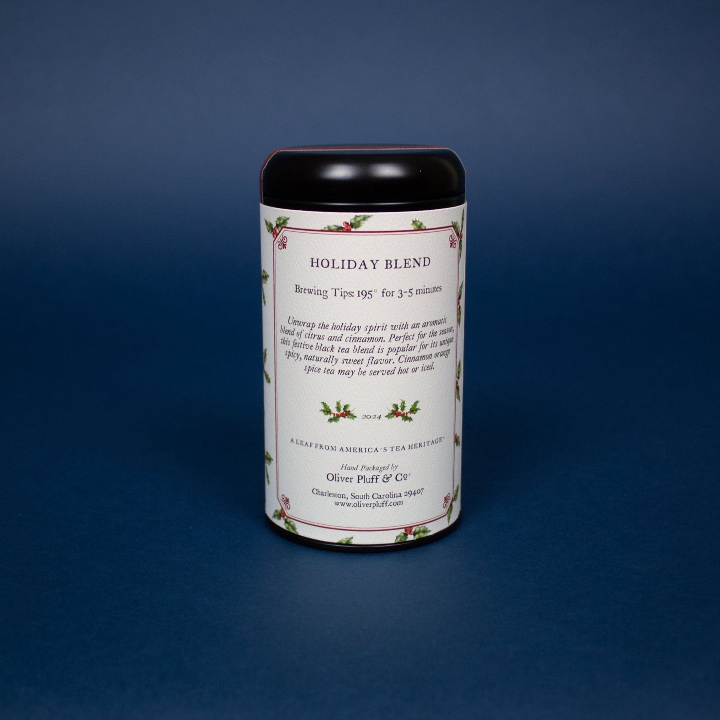 Oliver Pluff's Holiday Blend - Loose Tea in Signature Tea Tin