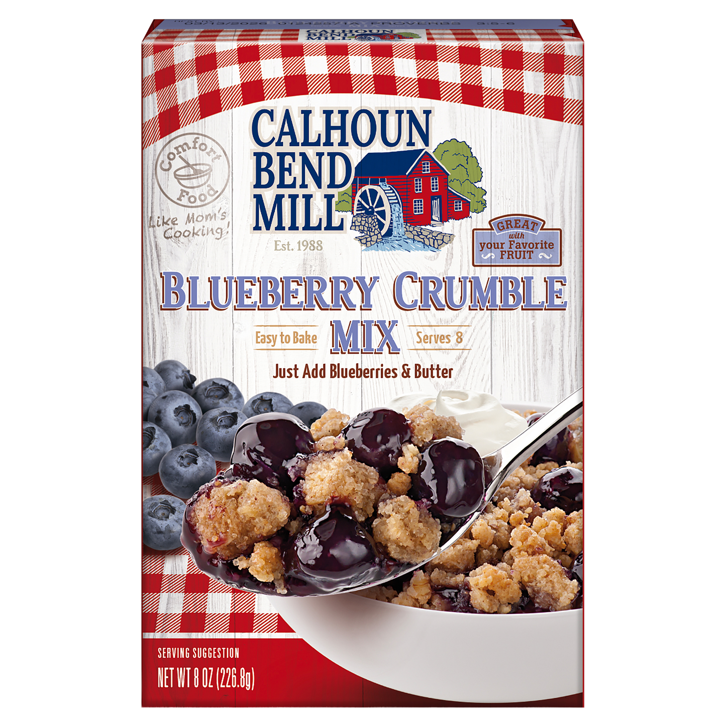 Calhoun Bend Mill Blueberry Crumble Mix