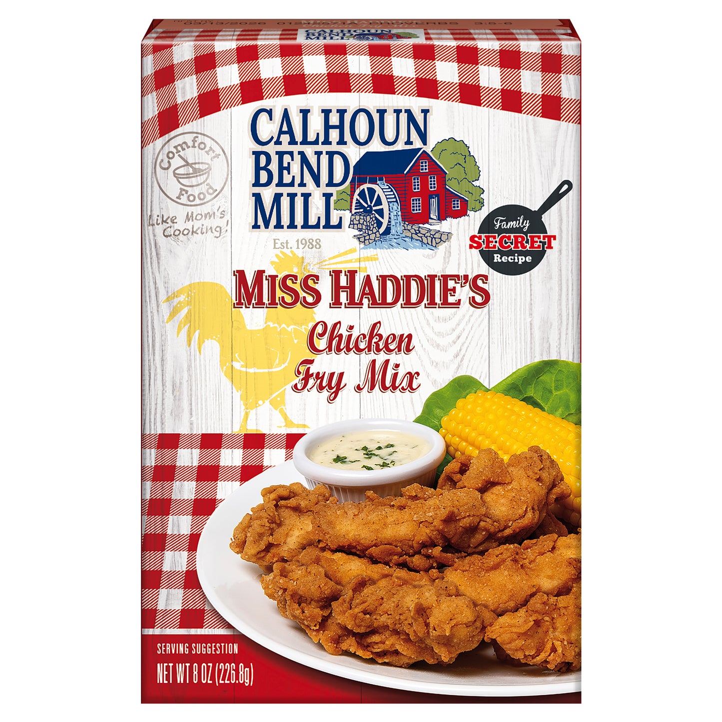 Calhoun Bend Mill Miss Haddie's Chicken Fry Mix Box