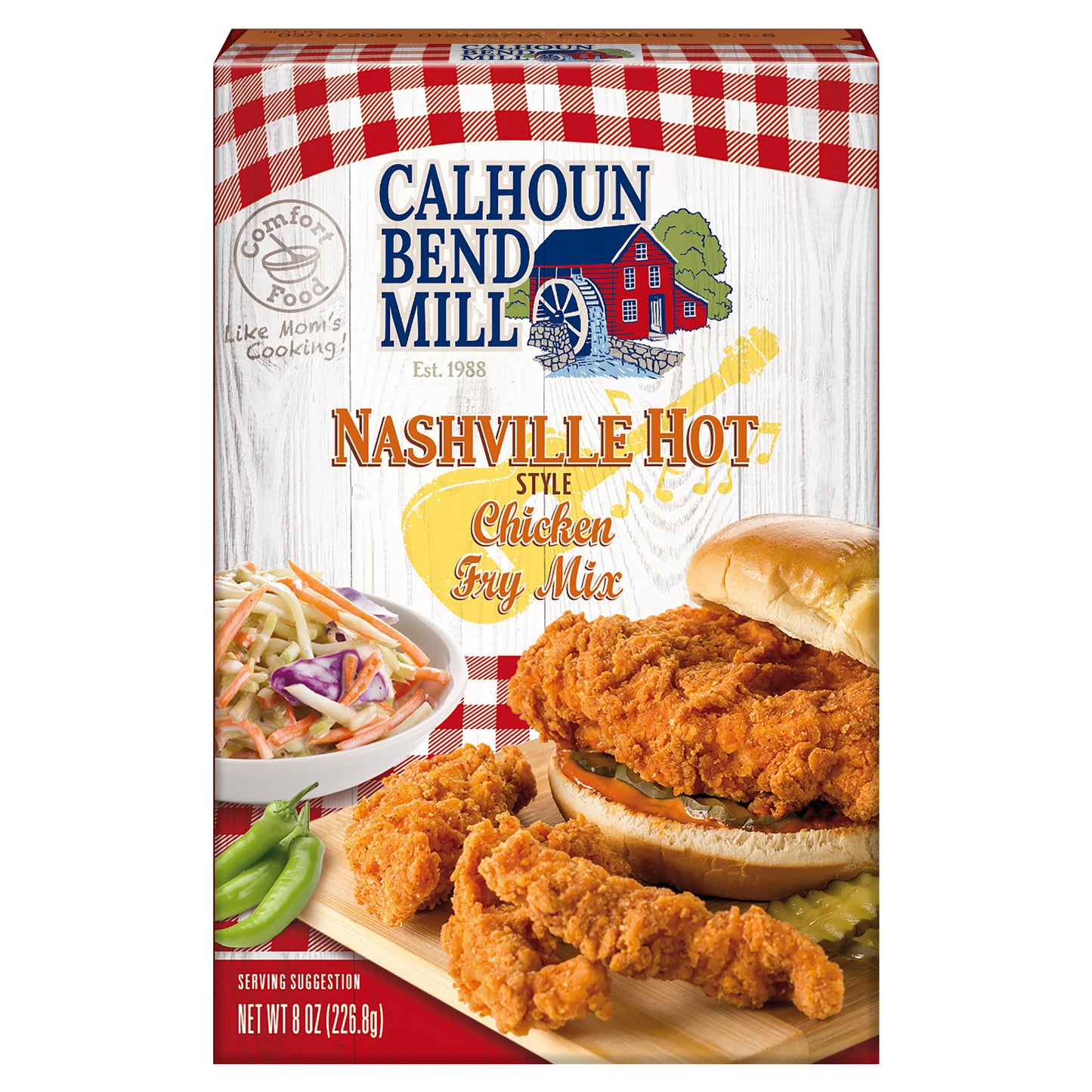 Calhoun Bend Mill Nashville Hot Chicken Fry Mix Box