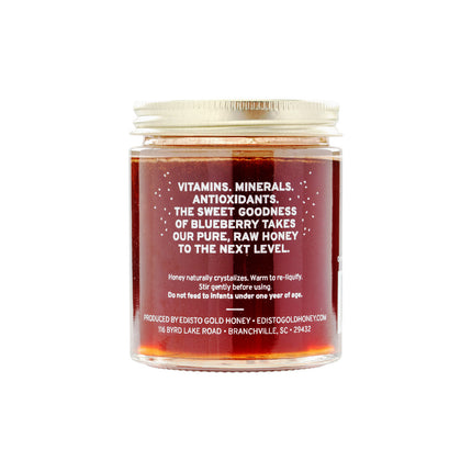 Edisto Gold Honey's Blueberry-Infused Raw Honey