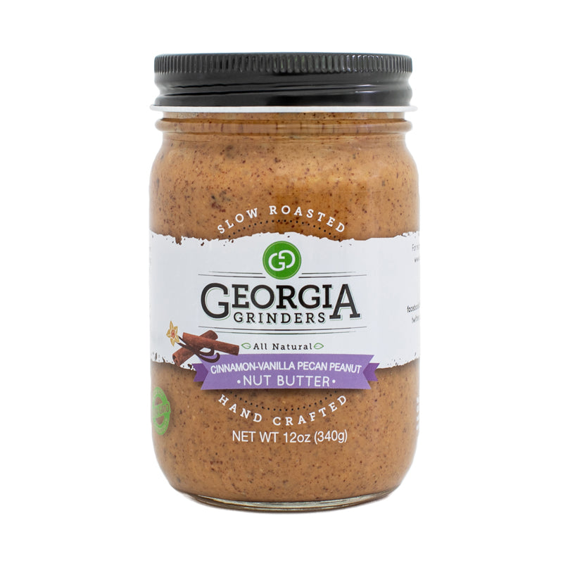 Georgia Grinders Cinnamon Vanilla Pecan Peanut Butter