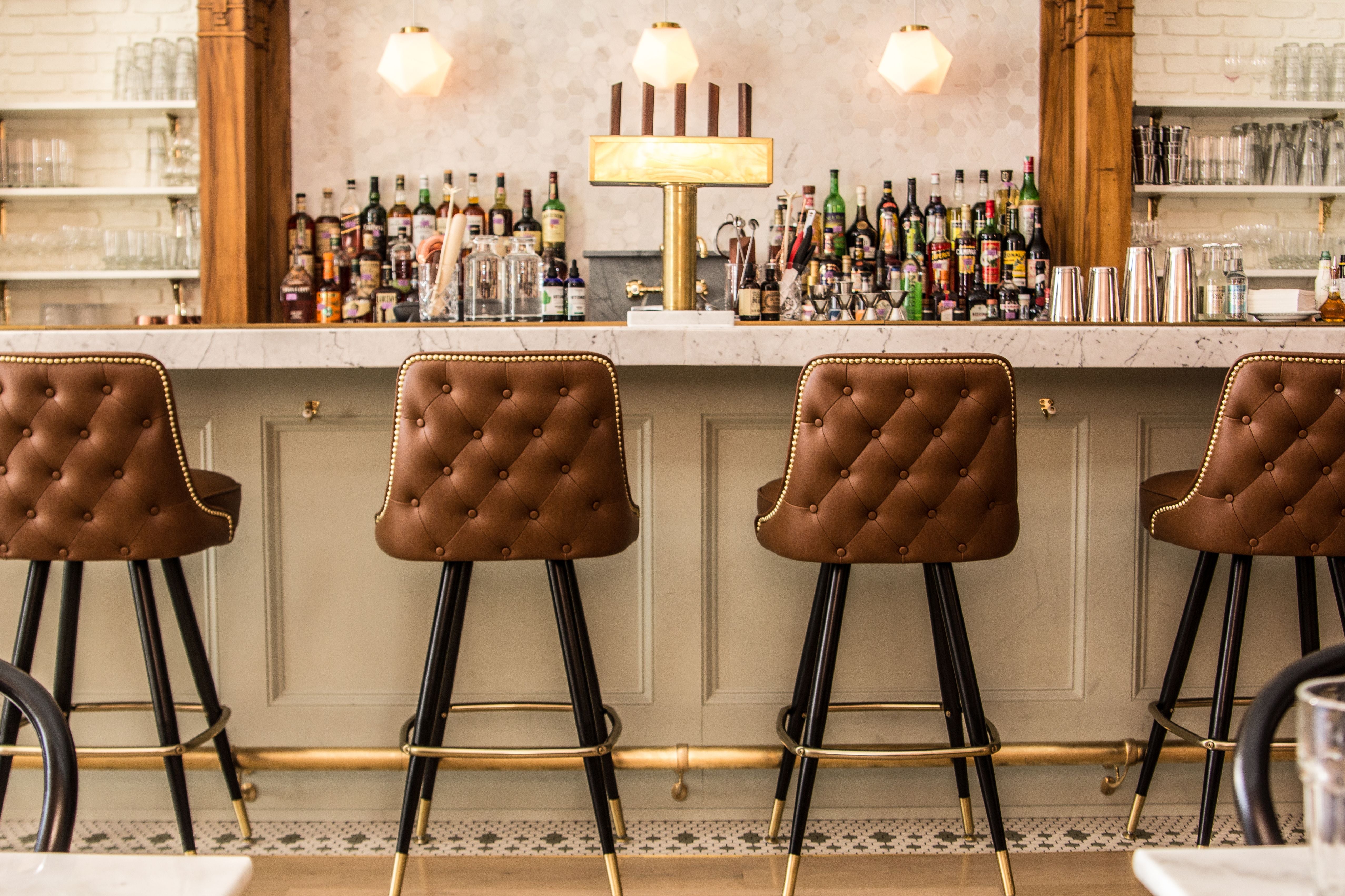 Image of the bar at Kindred Restaurant