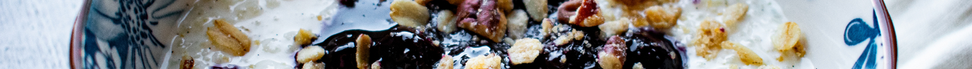 Two Brooks Farm Blueberry Crumble Rice Pudding