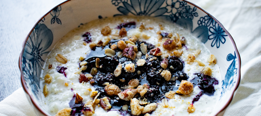 Two Brooks Farm Blueberry Crumble Rice Pudding