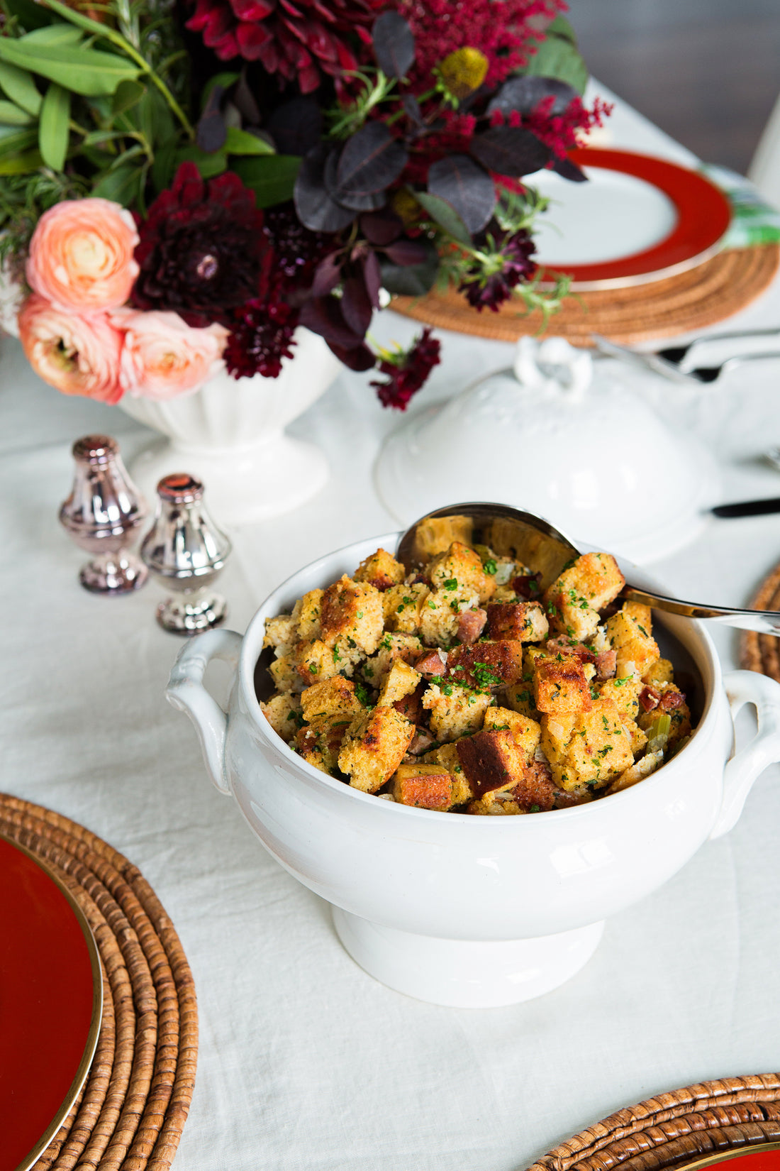 Recipe: Cornbread Dressing with Andouille Sausage