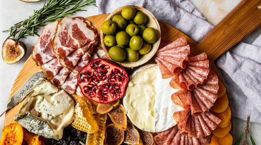 You don't need a holiday recipe to put together a lovely cheeseboard