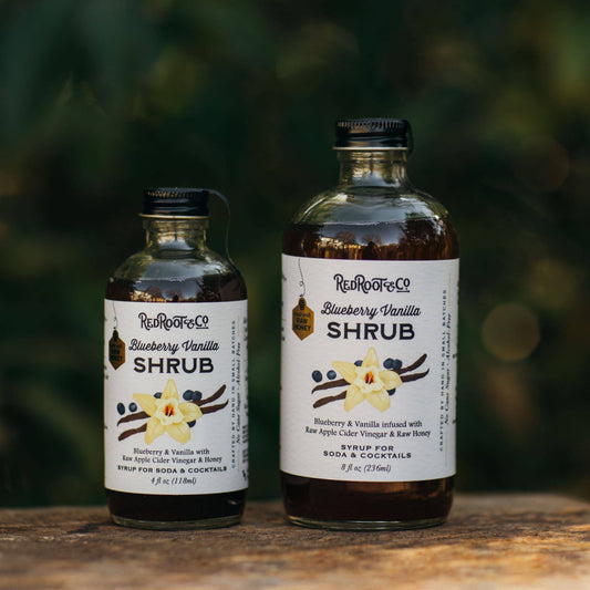 Red Root Blueberry Vanilla Shrub Mixer