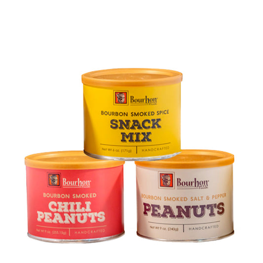 Bourbon Smoked Snack Trio