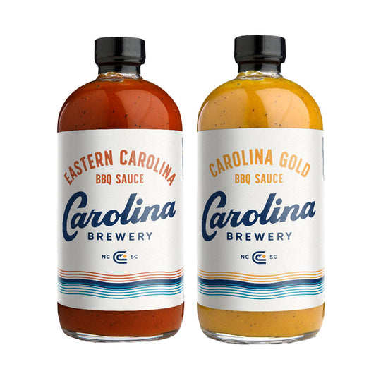 Carolina Brewery Eastern Carolina and Carolina Gold BBQ Sauces