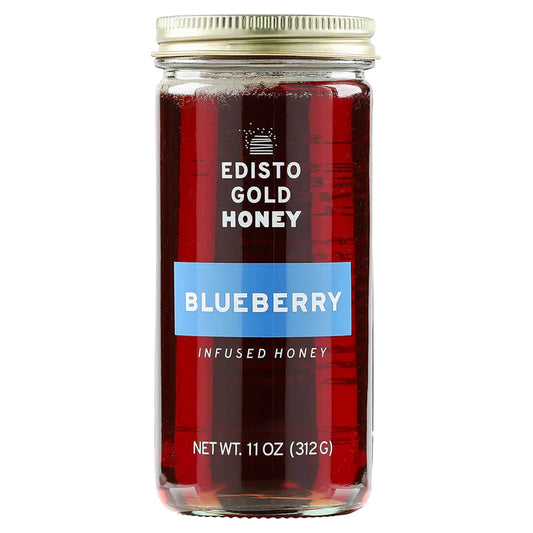 Blueberry Infused Raw Honey