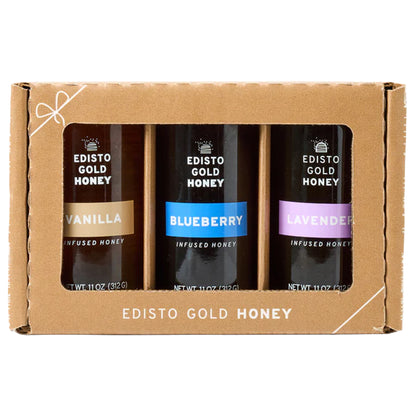 Flavor-Infused Raw Honey Gift Set
