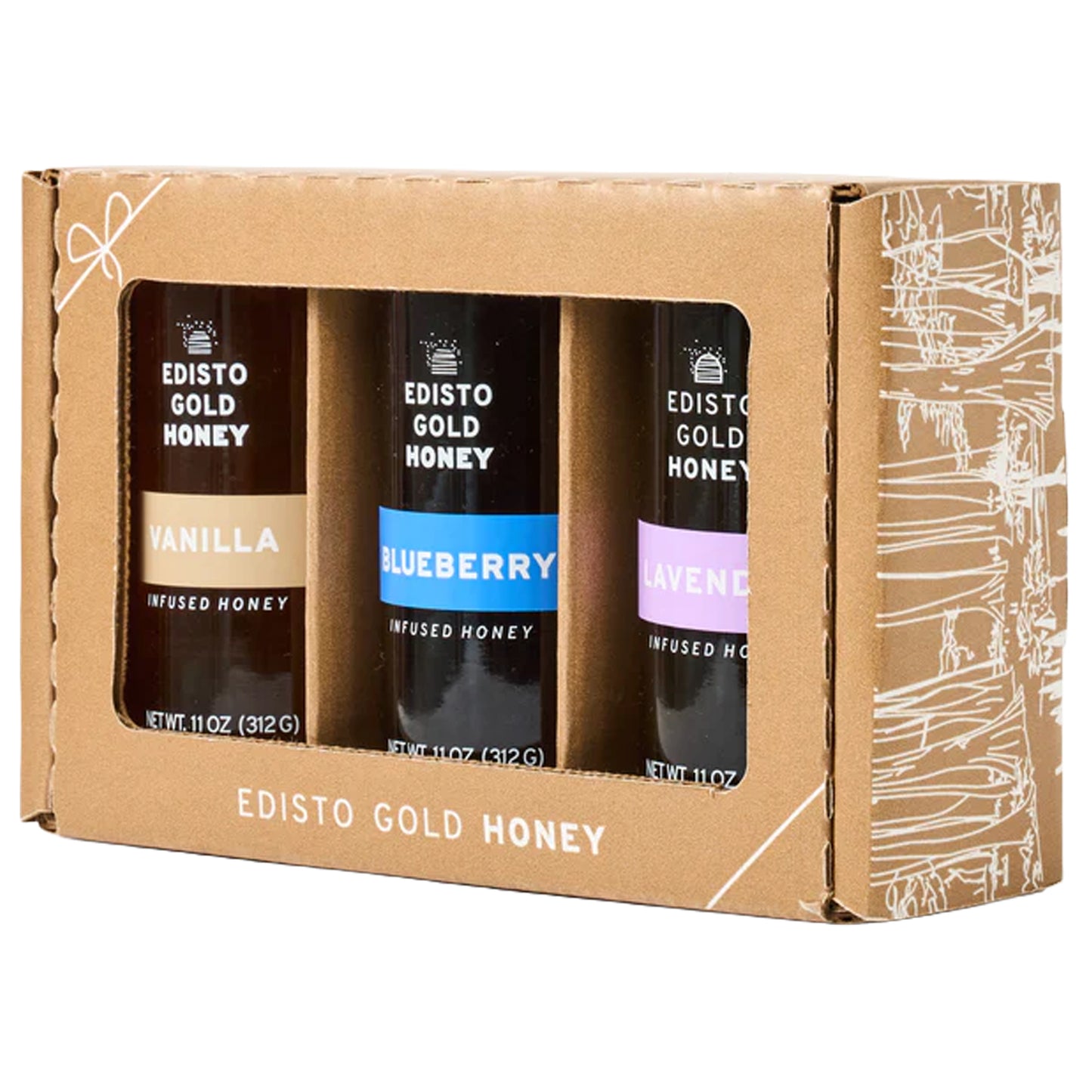 Flavor-Infused Raw Honey Gift Set