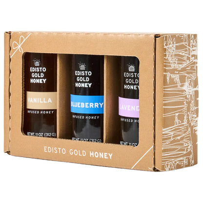 Flavor-Infused Raw Honey Gift Set