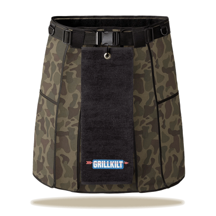 GRILLKILT Grilling Apron - Vintage Camo