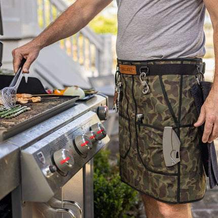 GRILLKILT Grilling Apron - Vintage Camo