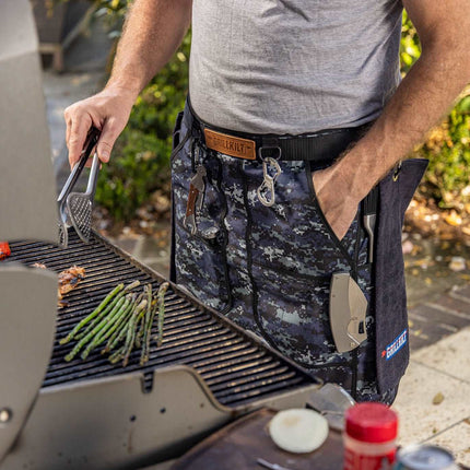 GRILLKILT Grilling Apron - Navy Camo