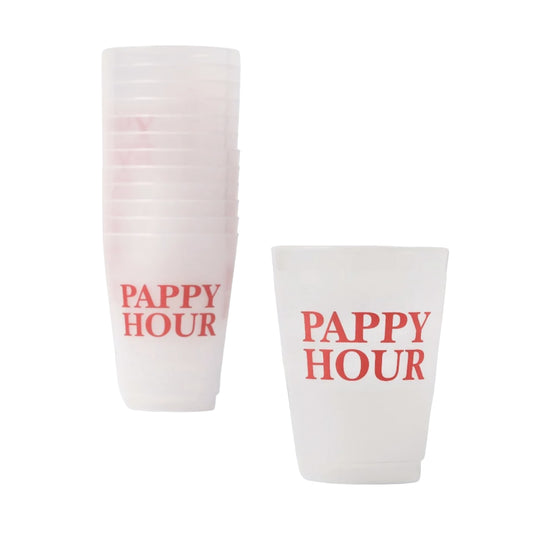 Pappy Hour Shatterproof Cups - Set of 12