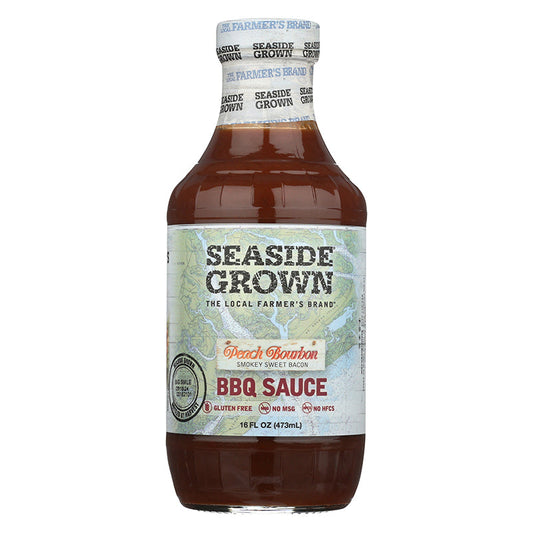 Seaside Grown Peach Bourbon BBQ Sauce