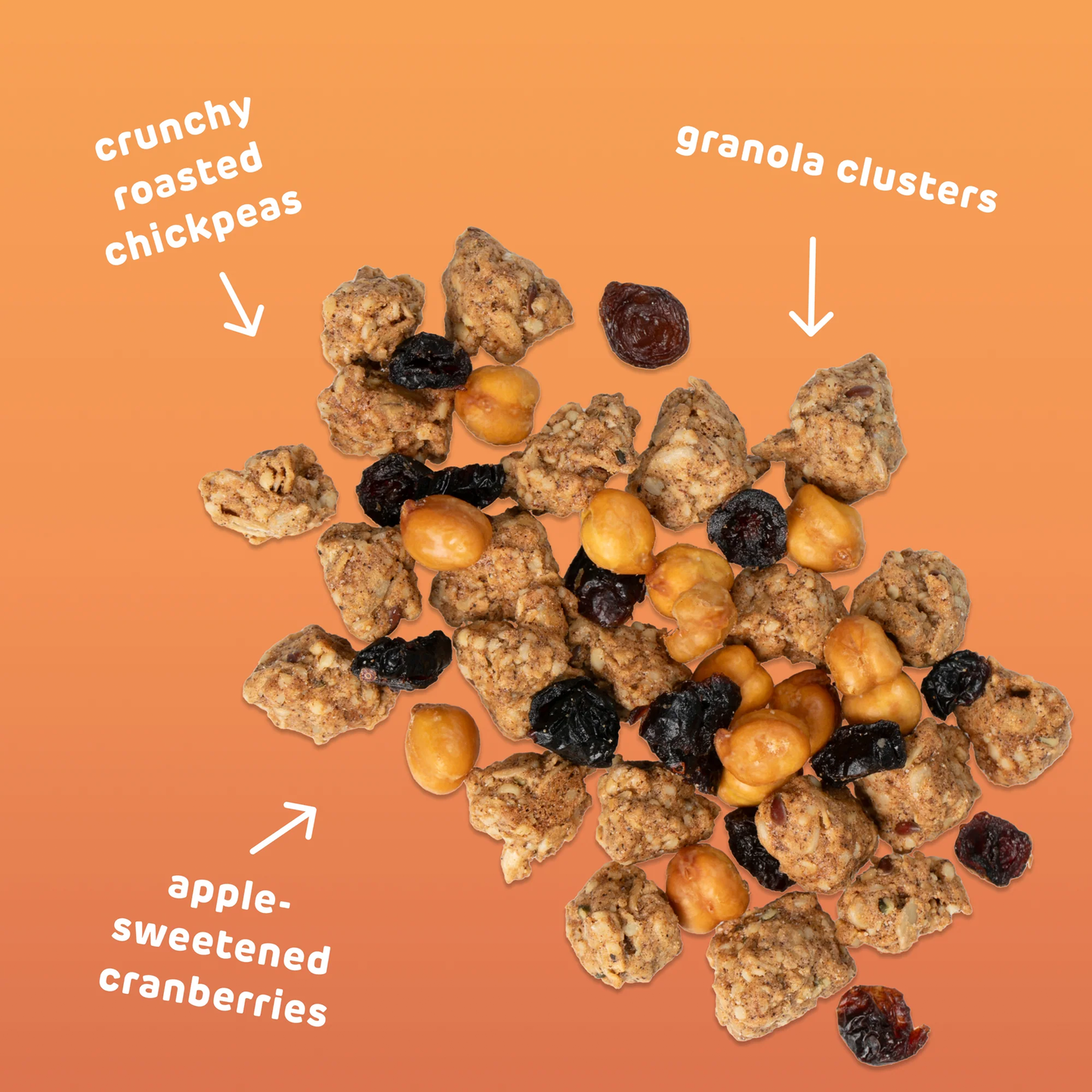 Maple Cinnamon Chickpea & Granola Crunch Mix - Single Serve
