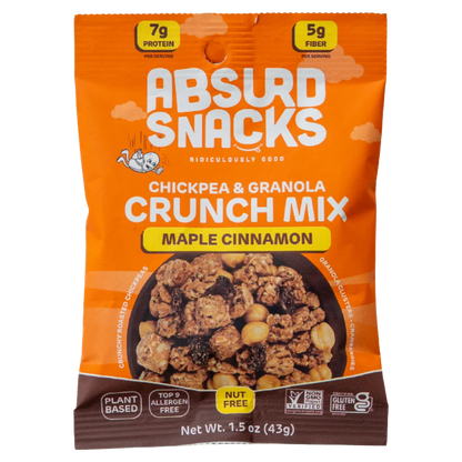 Maple Cinnamon Chickpea & Granola Crunch Mix - Single Serve