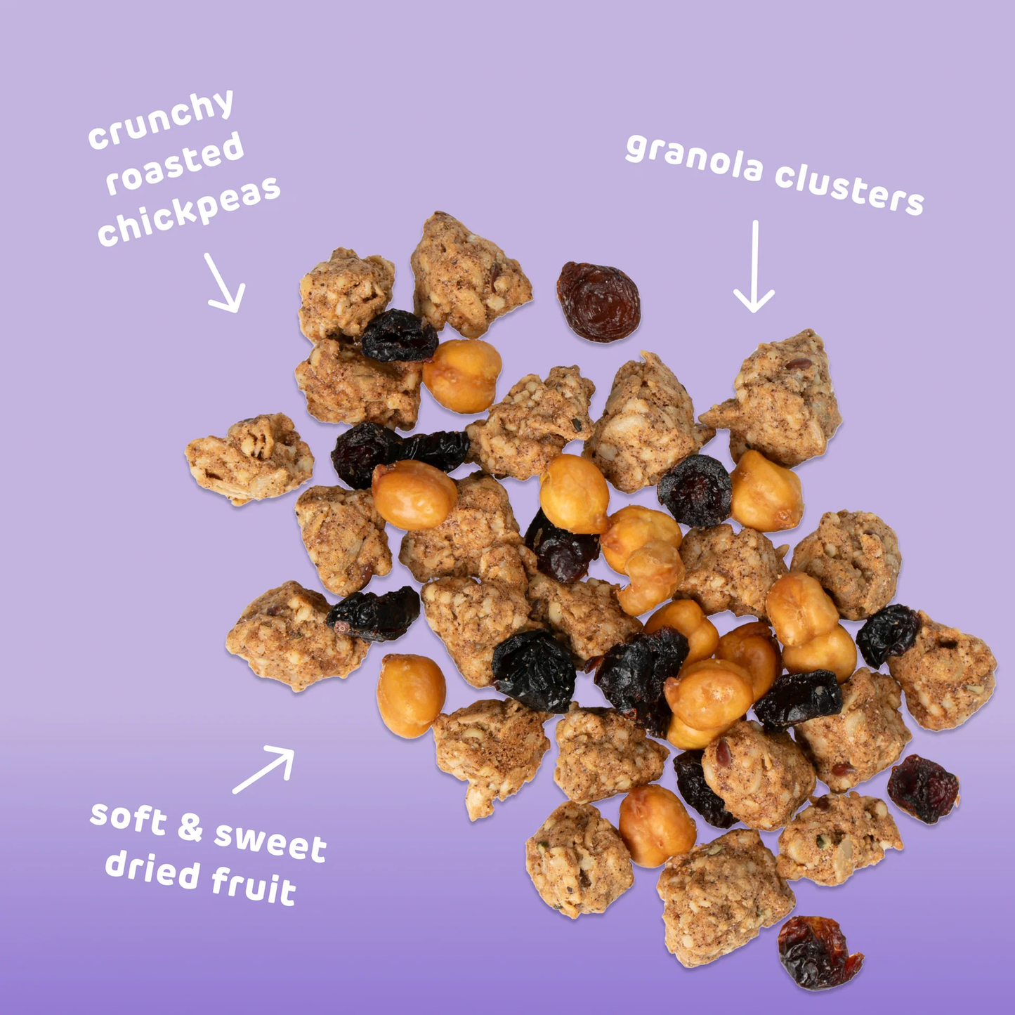 Rosemary Sea Salt Chickpea & Granola Crunch Mix