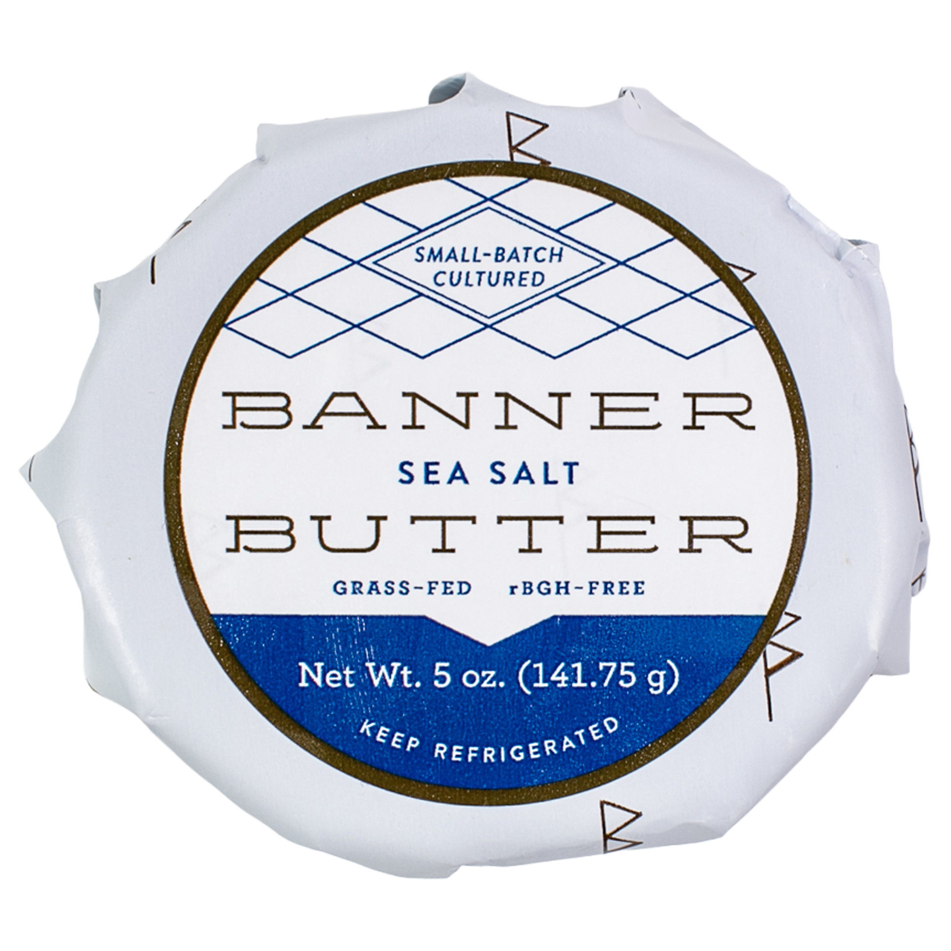 Banner Butter Sea Salt cultured butter made with sea salt and grass-fed cream
