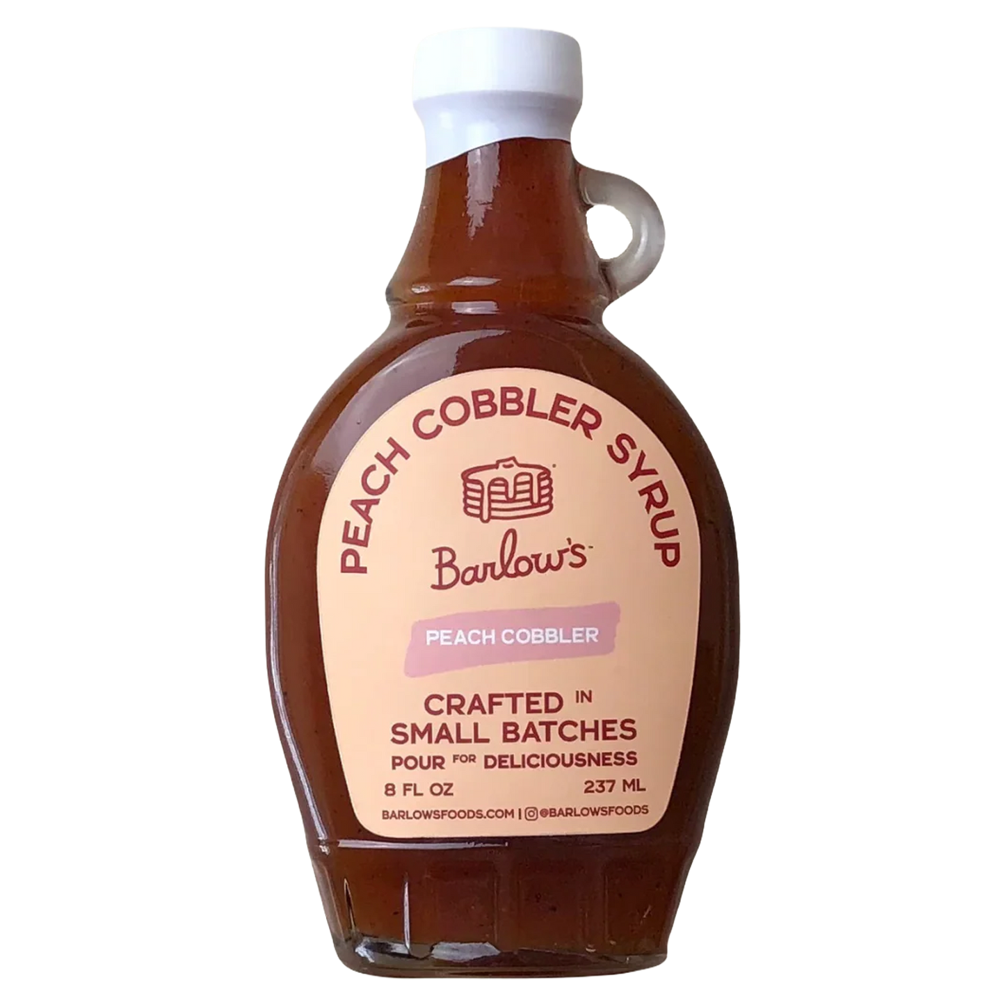 Barlow's Peach Cobbler Syrup