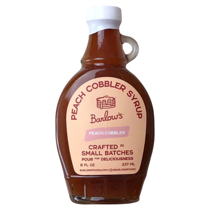 Barlow's Peach Cobbler Syrup