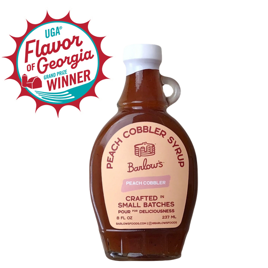Barlow's Peach Cobbler Syrup