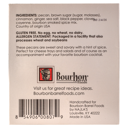 Bourbon Smoked Pecans