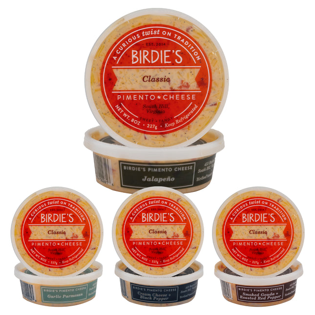 Birdie's Classic Pimento Cheese plus Flavor of your Choice. 