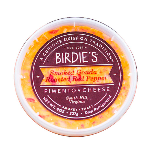 Birdies Smoked Gouda and Roasted Red Pepper Pimento Cheese