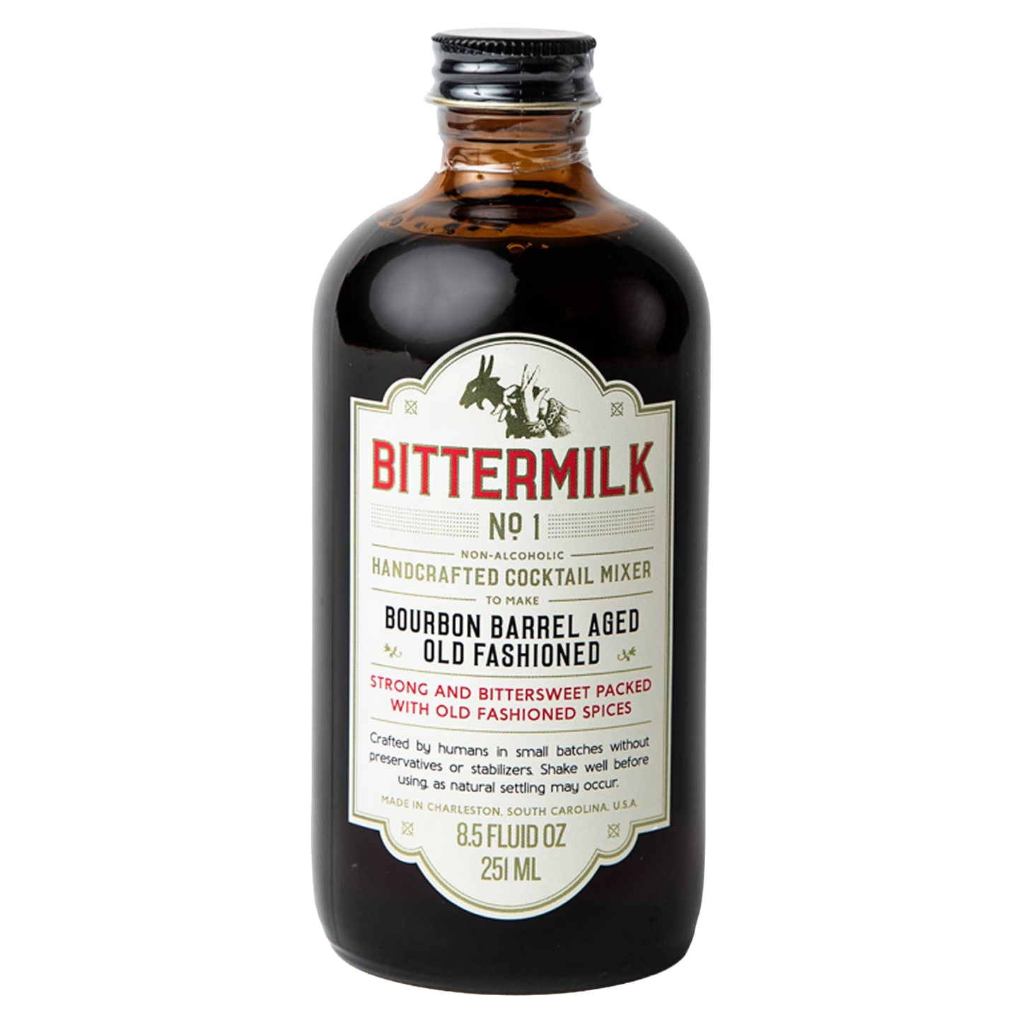 Bittermilk No.1 - Bourbon Barrel Aged Old Fashioned Cocktail Mixer