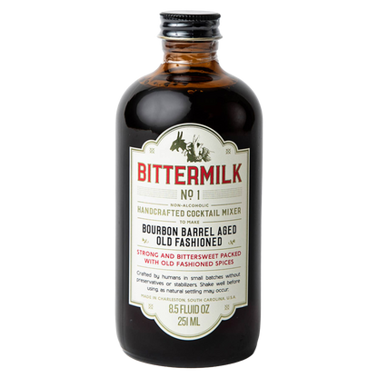 Bittermilk No.1 - Bourbon Barrel Aged Old Fashioned Cocktail Mixer