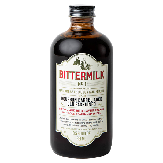 Bittermilk No.1 - Bourbon Barrel Aged Old Fashioned Cocktail Mixer
