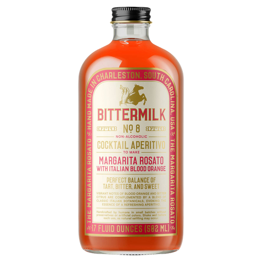 Bittermilk  No.8 - Margarita Rosato Cocktail Mixer with Italian Blood Orange