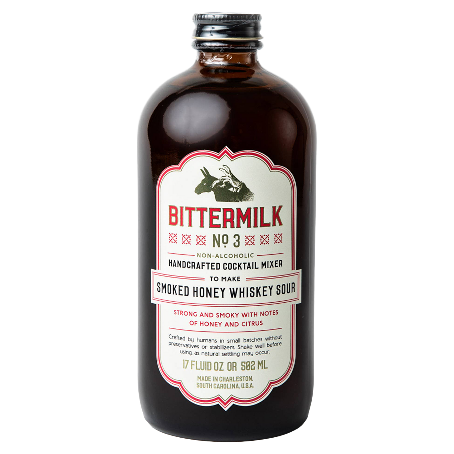 Bittermilk No.3 - Smoked Honey Whiskey Sour Cocktail Mixer