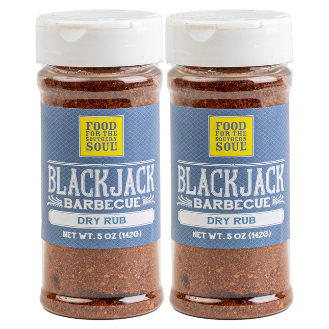 Food for the Southern Soul Blackjack BBQ Dry Rub 2 Pack
