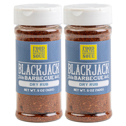 Food for the Southern Soul BlackJack Barbecue Dry Rub 2 pack