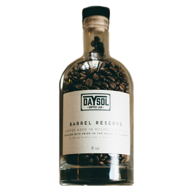 DaySol Coffee Lab Barrel Reserve 8oz Whole Bean Coffee Gift Bottle