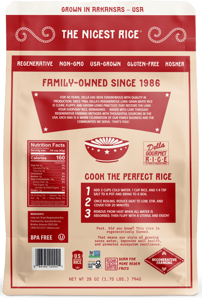 Della Regenerative Long Grain White Rice