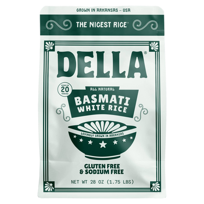Della All Natural Basmati White Rice