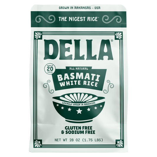 Della All Natural Basmati White Rice