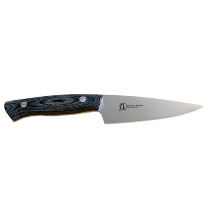 Middleton Made Knives 4 Inch Paring Knife with Charcoal Handle