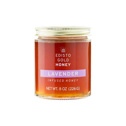 Edisto Gold Lavender Infused Honey front