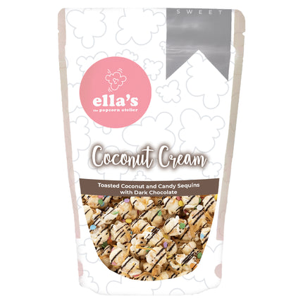 Ella's Popcorn Coconut Cream Popcorn Bag