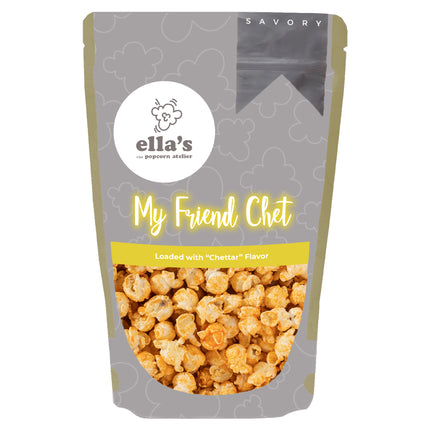 Ella's Popcorn My Friend Chet Popcorn Bag