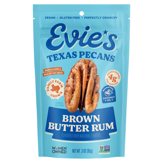 Evie's Brown Butter Rum Candied Pecans